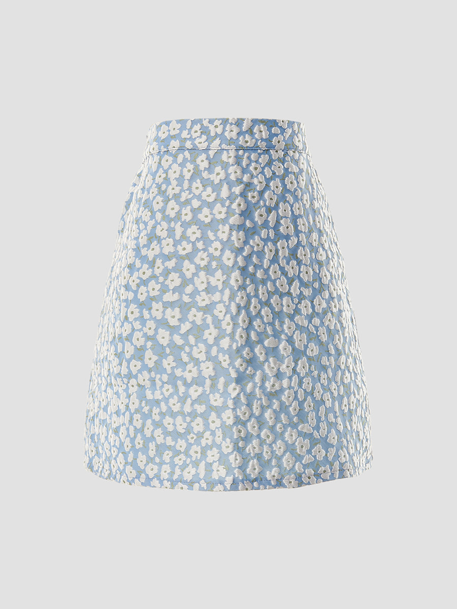 [Skirt] 플라워 스커트 - 2colors